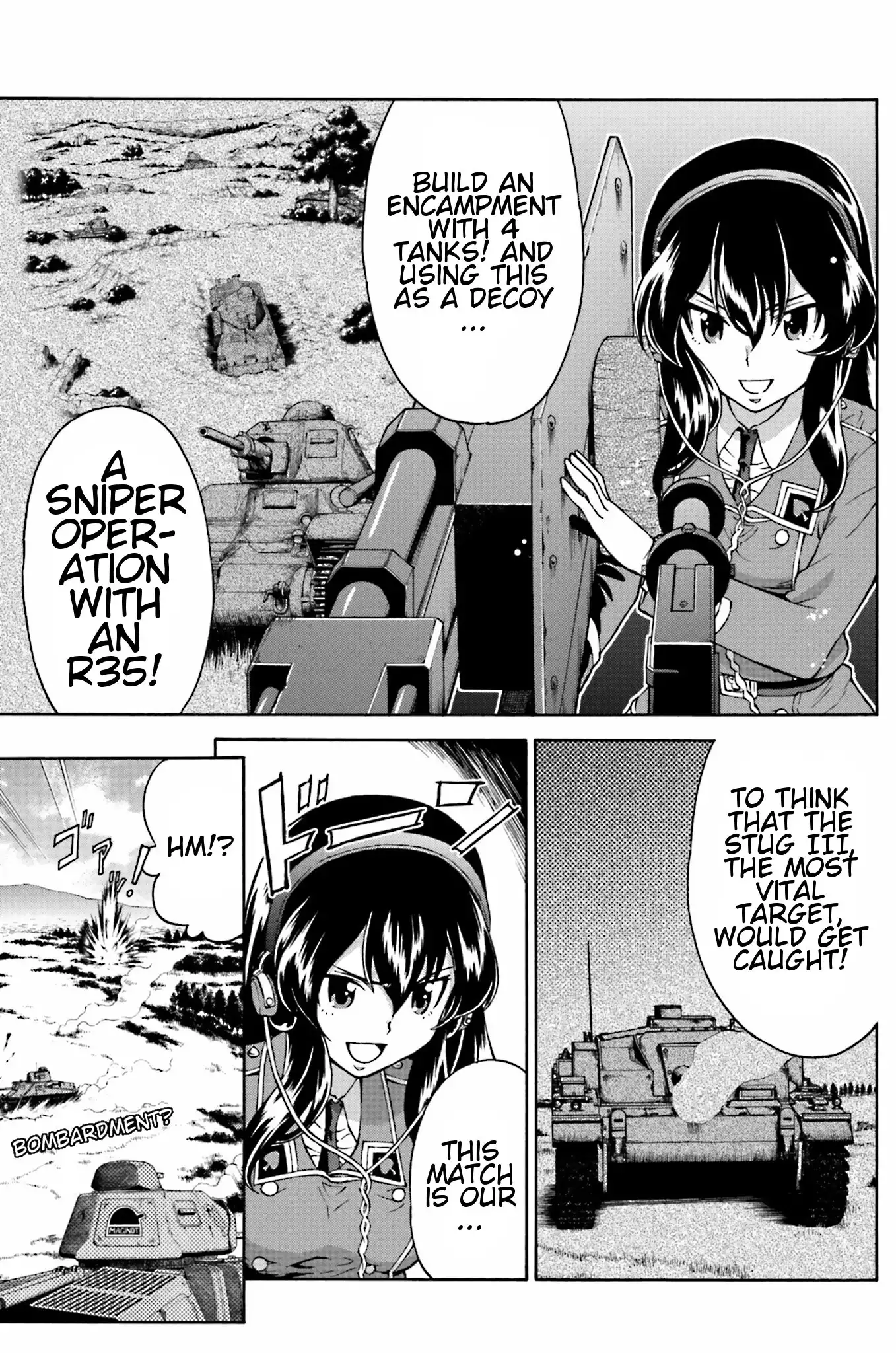 GIRLS und PANZER - Gekitou! Maginot-sen desu!! Chapter 7.001 3